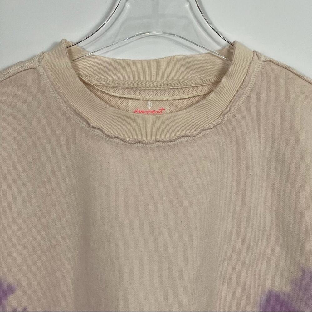Free People Ombre Metti Tie Dye Sweatshirt Size XS NEW - Picture 3 of 12